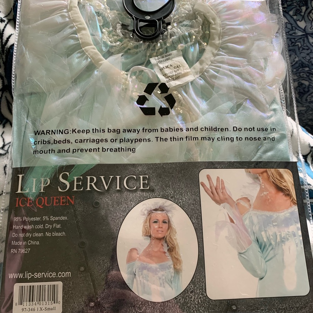 Lip Service Ice Queen Costume XS New - Picture 2 of 2